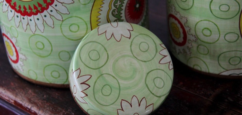 Вазы Green sunflowers