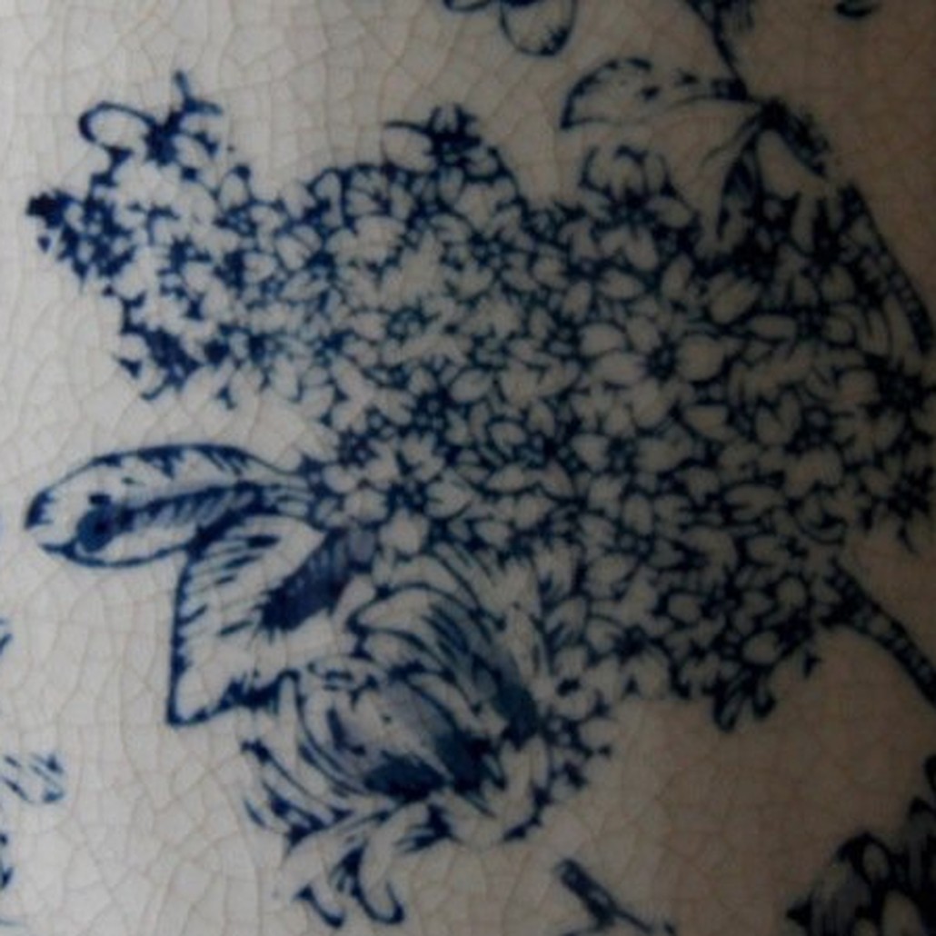 Вазы blue and white ornament Комплект из 2-х
