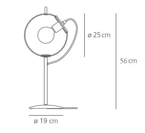 Лампа Miconos table