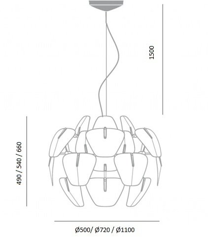 Люстра Luceplan Hope