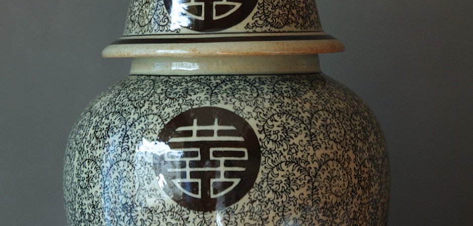 Китайская чайная ваза