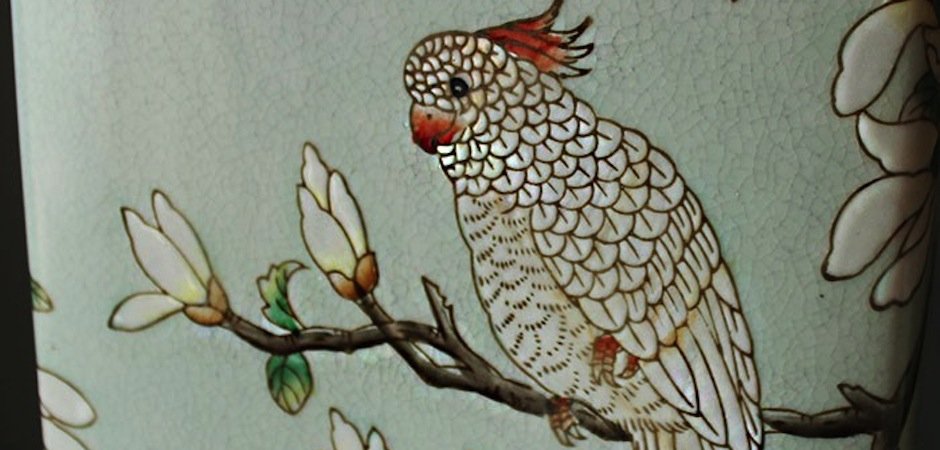 Чайнай ваза Parrot