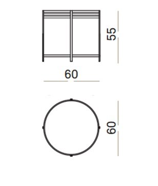 Столик Ula Small table ULA004