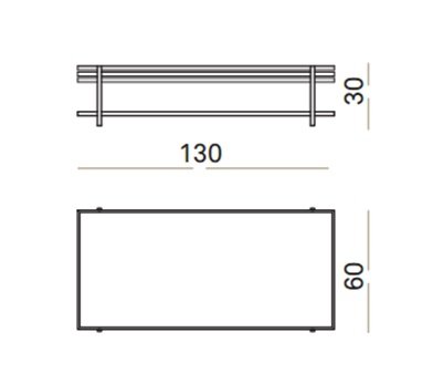 Столик Ula Square table ULA003