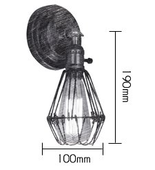 Бра Loft Cage Pendant