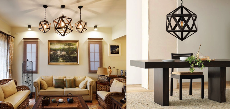 Люстра Loft Polyedra