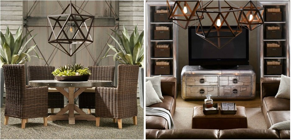 Люстра Loft Polyedra