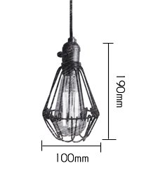 Подвесной светильник Loft Industry Cage Pendant