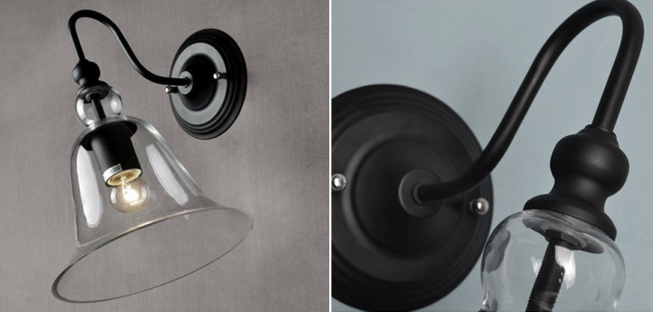 Бра Loft Glass bluebell