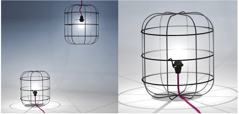 Подвесной светильник Loft Cage Barrel