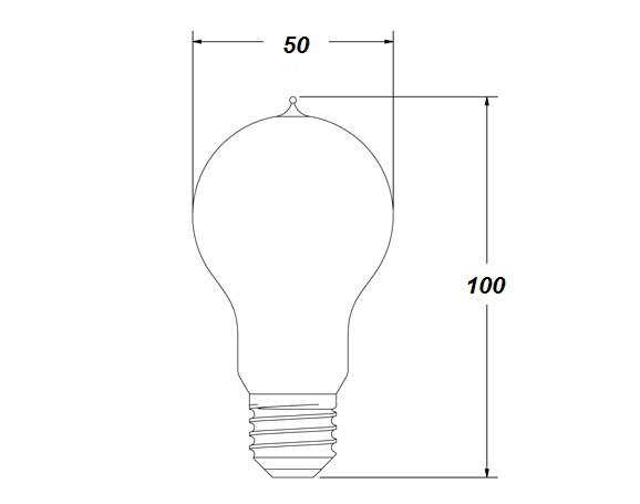 Лампочка Loft Edison Retro Bulb №2