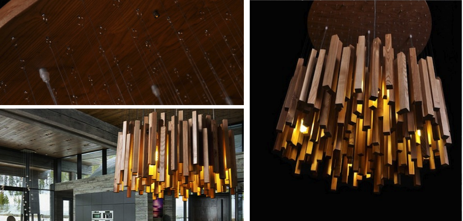 Люстра Wooden September Rain