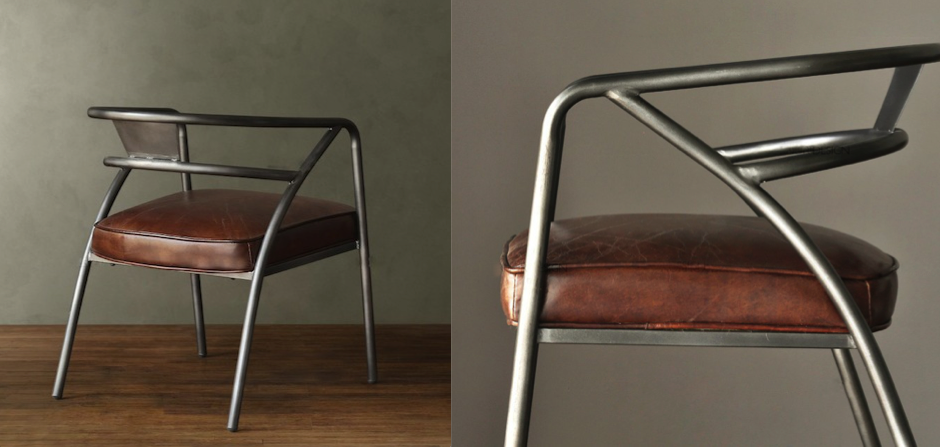 Стул Loft Industrial Armchair Fat
