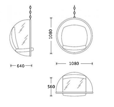 Кресло Bubble Chair