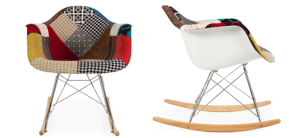 Кресло RAR Rocking Patchwork