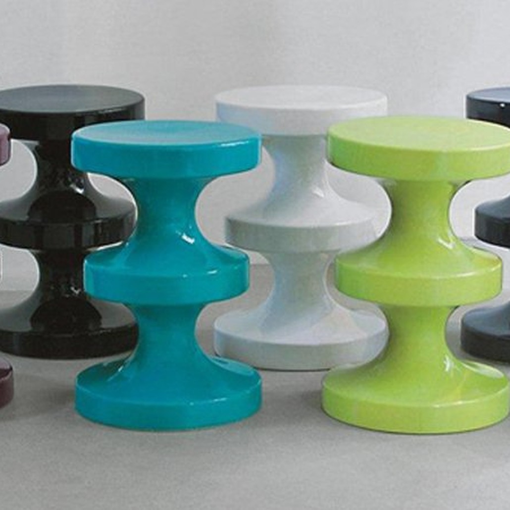 Керамический табурет INDIA MAHDAVI Bishop Stool
