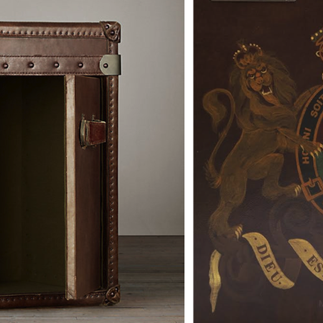 Сундук chest Royal Arms of England