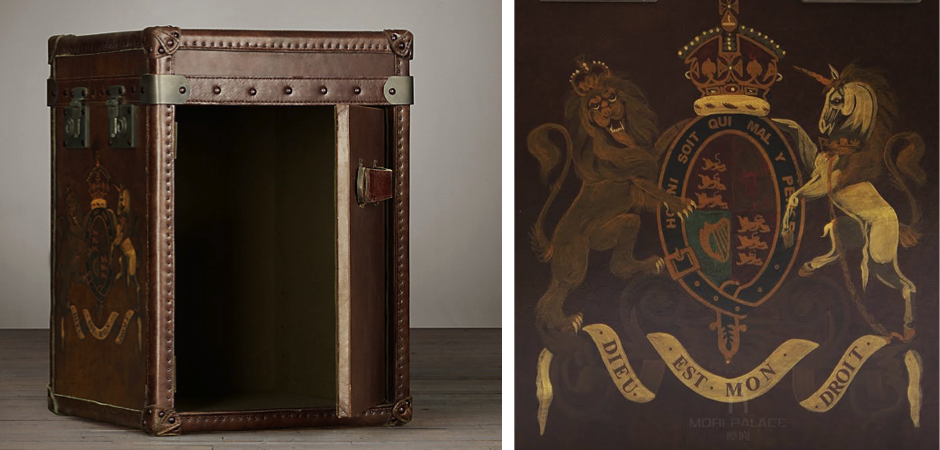 Сундук chest Royal Arms of England