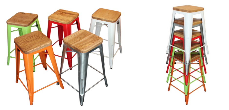 Барный стул Tolix Board Seat barstool