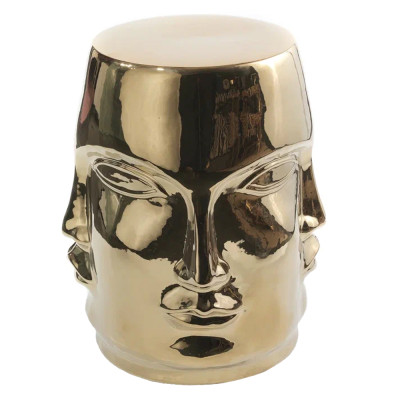 Керамический табурет Золотое Лицо