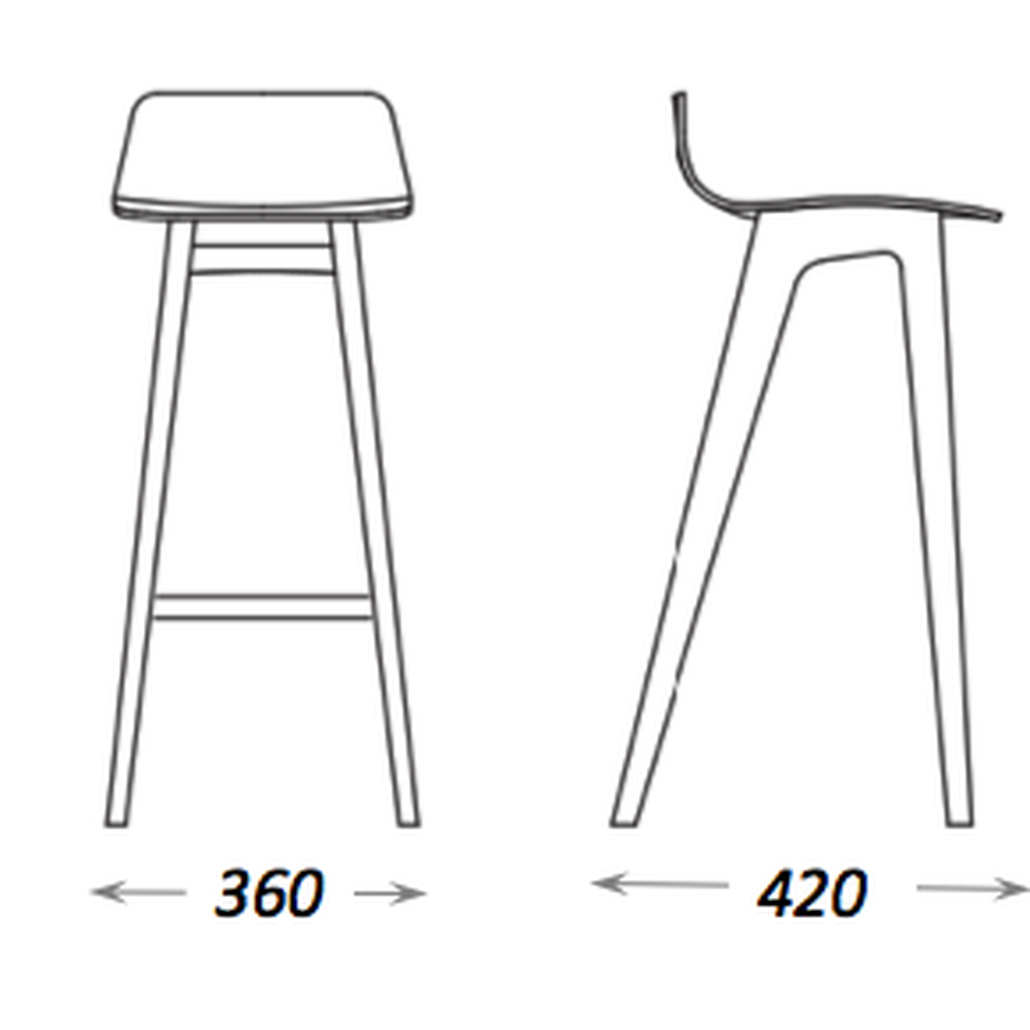 Барный стул Morph Bar Stool