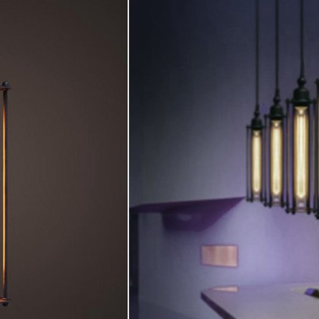 Подвесной светильник Loft Industrial Edison Cage Vetrical Momo