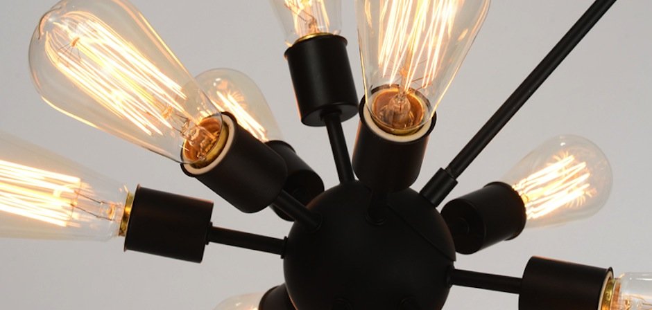 Люстра Loft Industrial Sputnik Chandelier 50 12