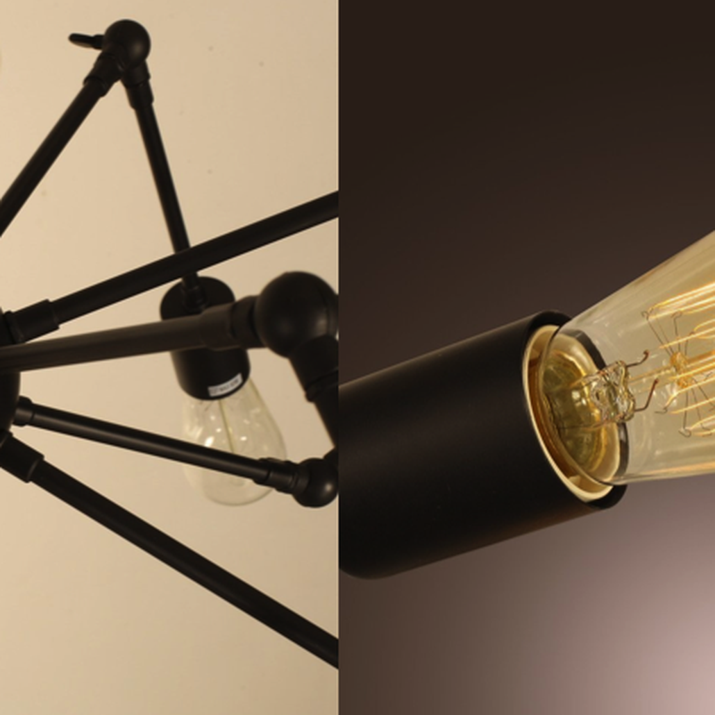 Люстра Loft Industrial Sputnik Chandelier Spider