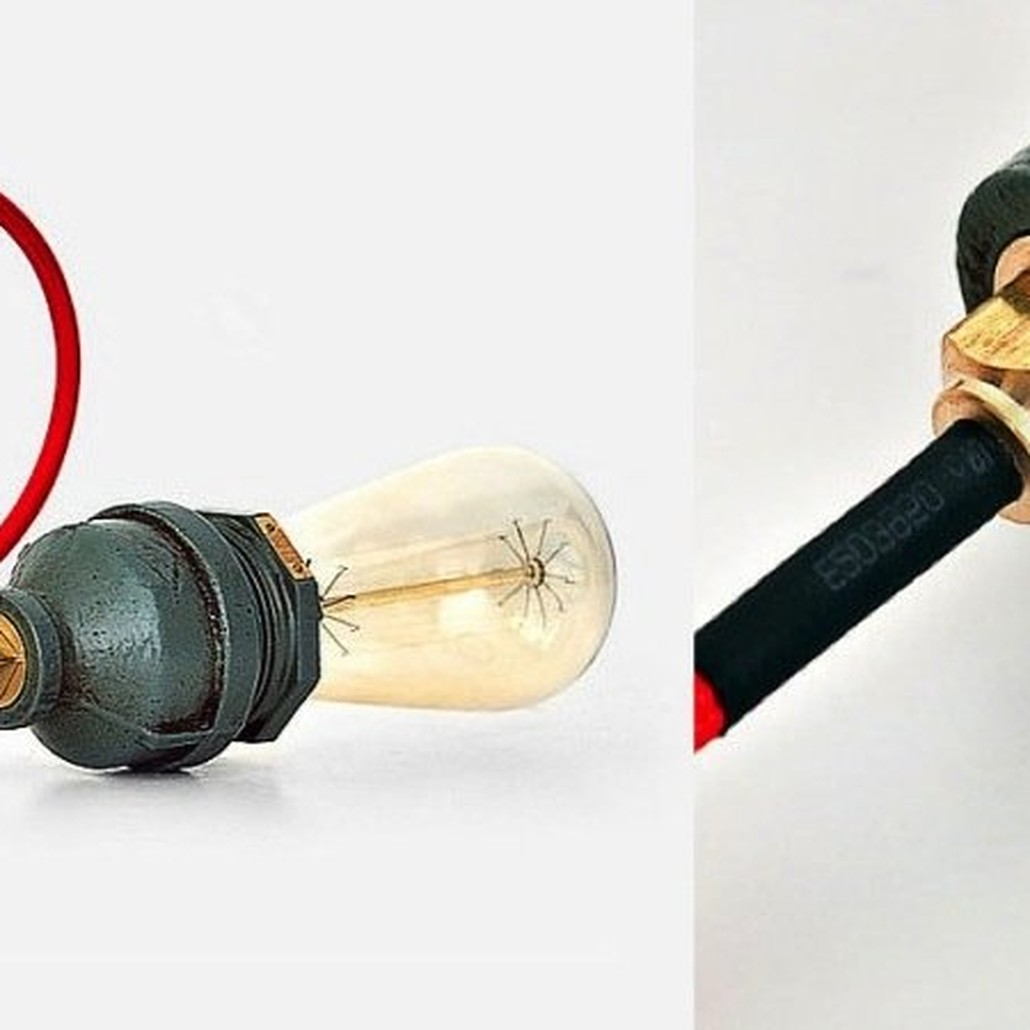 Подвесной светильник Steampunk Cage Glass Edison Ceiling Lamp