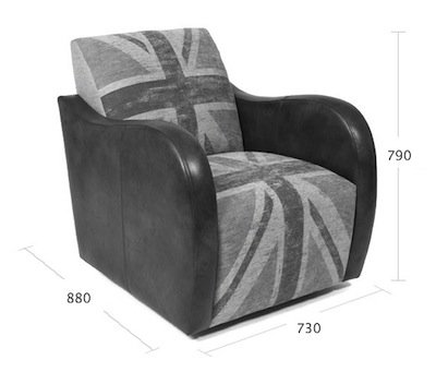 Кресло Master Jack Armchair Britannia Collection