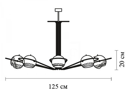 Люстра Neil Pendant Lamp by Delightfull