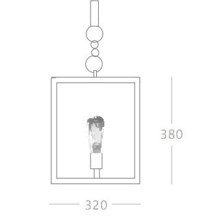 Подвесной светильник  Quadrate Loft Rope Light