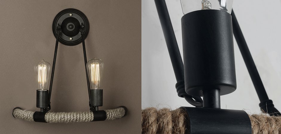 Бра Arco Loft Rope Light