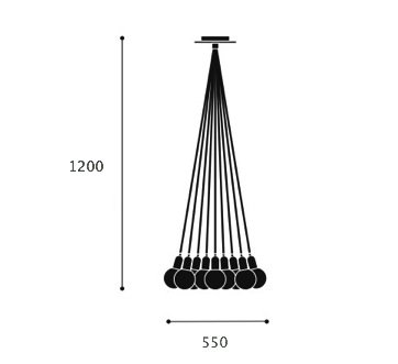 Люстра Idle Max pendant lamp