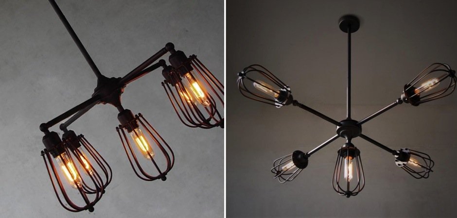 Люстра Loft Marconi Cage Light