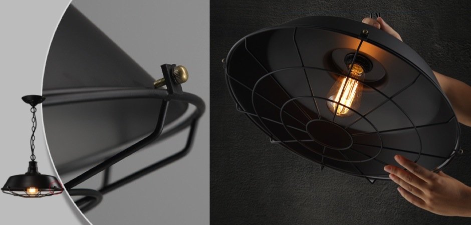 Люстра Dark Cage Pendant