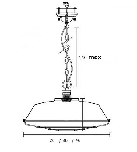 Люстра Dark Cage Pendant