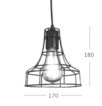 Cветильник Loft Nest Cage №2