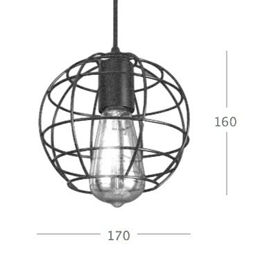 Cветильник Loft Nest Cage №3