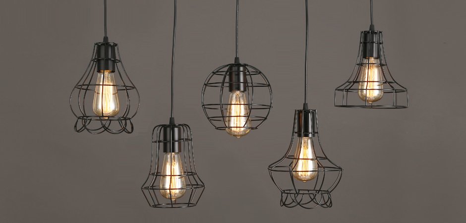 Cветильник Loft Nest Cage №4