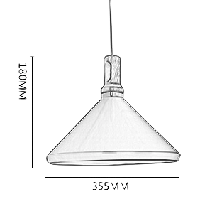 Cветильник Loft Milky Light Medium