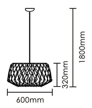 Люстра Pilke 60 Light