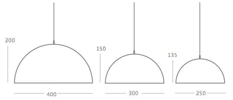 Подвесной светильник Cork Semisphere