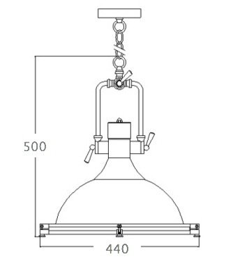 Светильник T2 Brass Loft Ste ampunk Spotlight