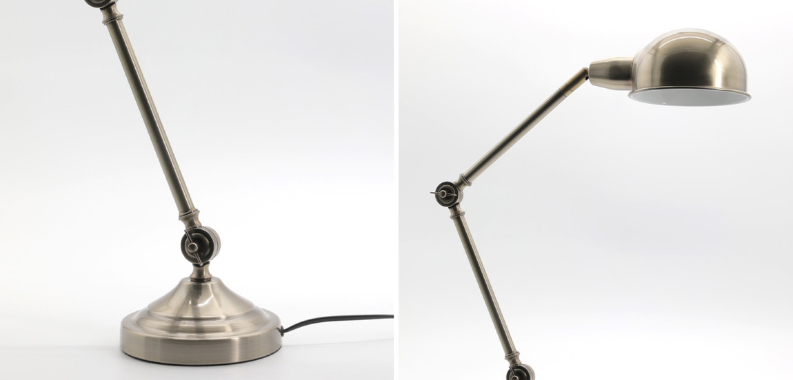 Настольная лампа Brass Vintage Loft Table Lamp