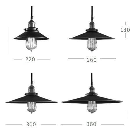 Подвесной светильник Loft Cone Pendant 22
