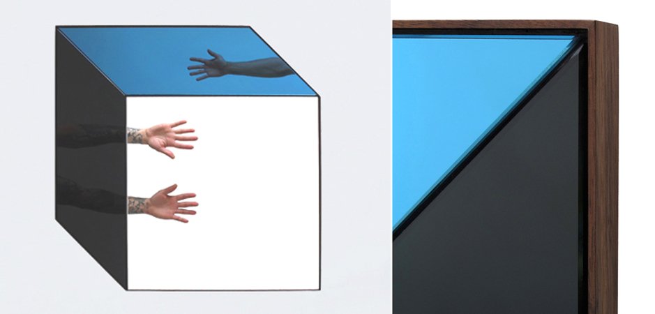 Зеркало Куб Bower Cube Shape Mirror