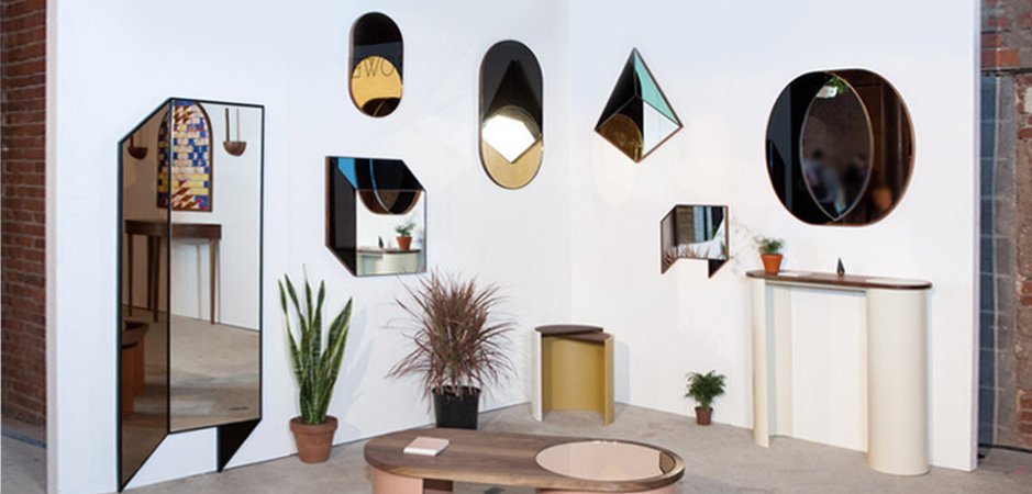 Зеркало Куб Bower Cube Shape Mirror