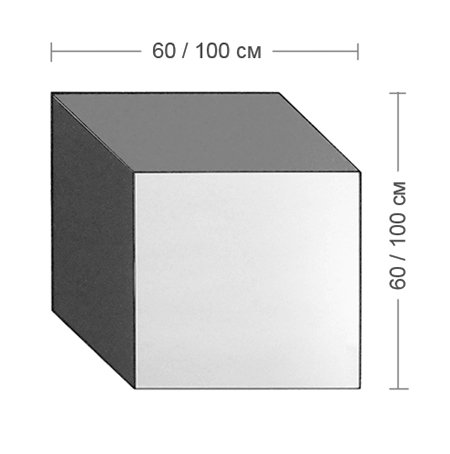 Зеркало Куб Bower Cube Shape Mirror