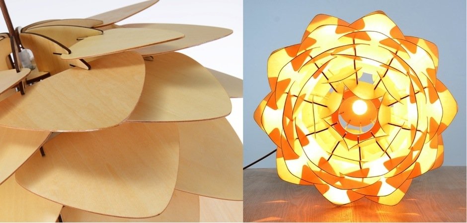 Люстра Pinecone Wooden Conia
